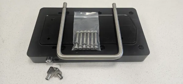 Picture of LQRB Black (Retail Packaging) Locking Quick Release Bracket Assembly - Black